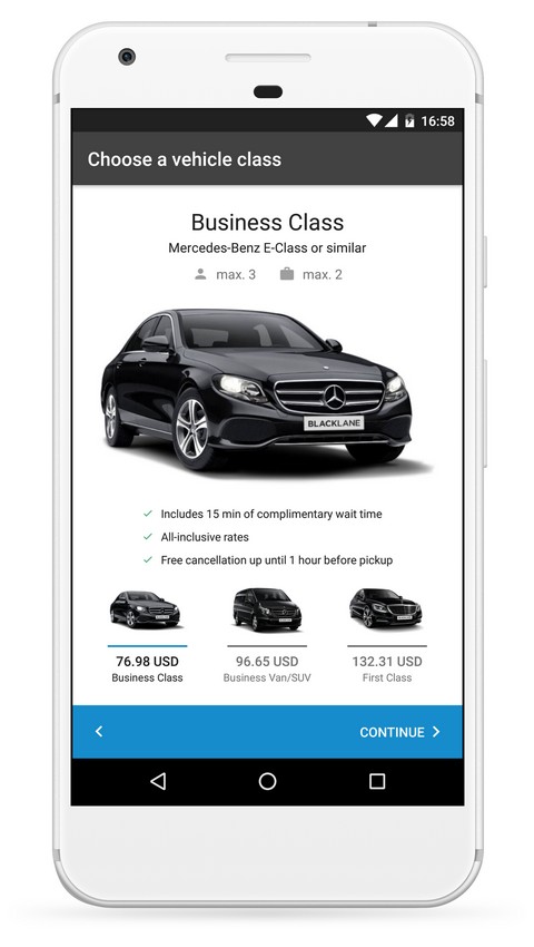 Blacklane Android App