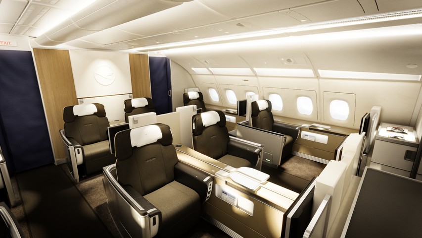 LH First-Class (AIrbus A380-800)