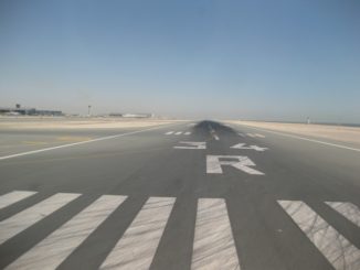 Startbahn in Doha