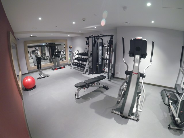 Fitnesscenter im Hampton by Hilton Frankfurt East