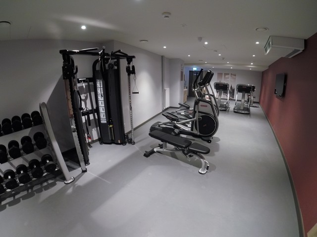 Fitnesscenter im Hampton by Hilton Frankfurt East