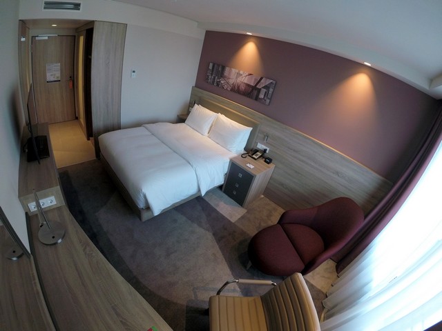 Standardzimmer im Hampton by Hilton Frankfurt East