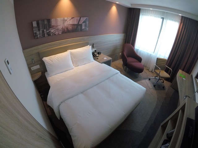 Standardzimmer im Hampton by Hilton Frankfurt East