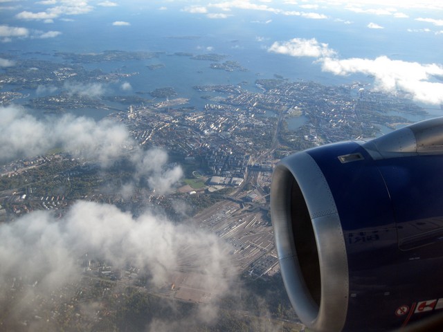 Landeanflug Helsinki Vantaa / BA794 LHR-HEL