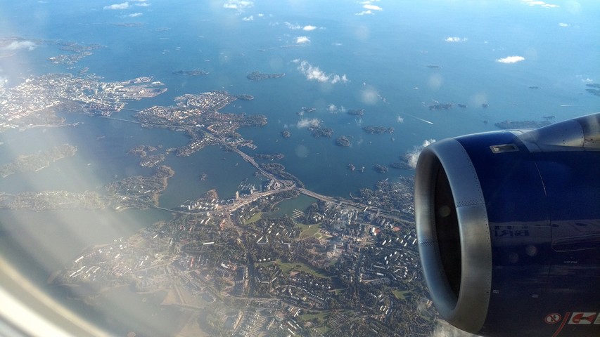 Landeanflug Helsinki Vantaa / BA794 LHR-HEL