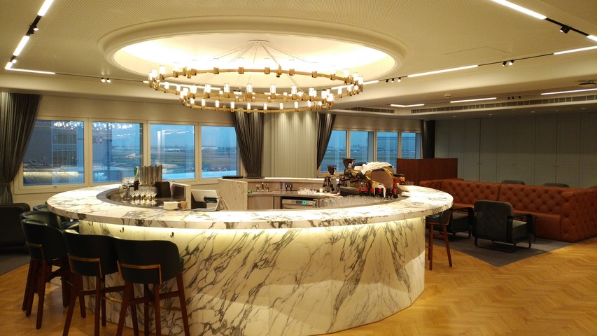 The Qantas London Lounge