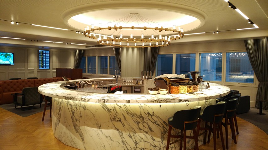 The Qantas London Lounge