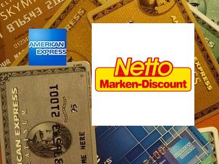 Logo American Express und Netto