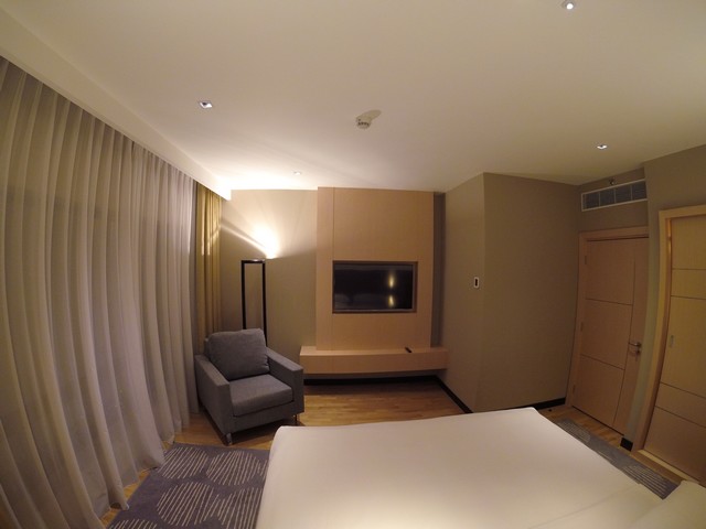 Schlafzimmer eine Suite im Renaissance Kuala Lumpur