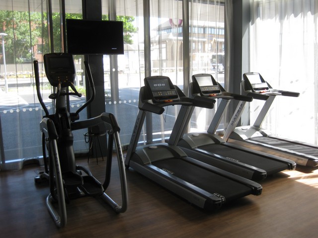 Fitnesscenter im Moxy London Heathrow
