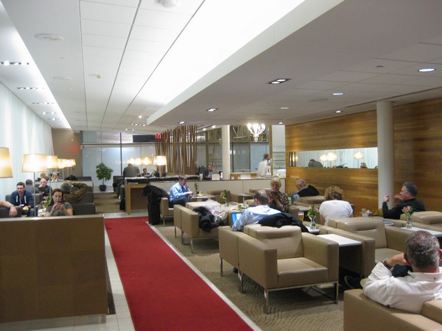 National Bank Lounge Montreal Trudeau Airport