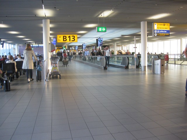 AMS Schengen Terminal / LH997 AMS-FRA