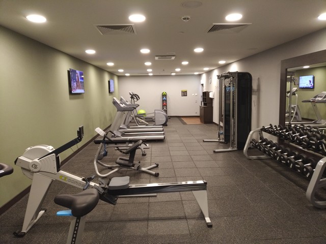 Fitnesscenter im Hilton Garden Inn Frankfurt City Centre