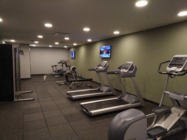 Fitnesscenter im Hilton Garden Inn Frankfurt City Centre