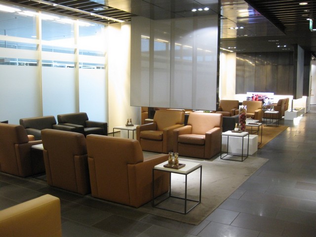 First Class Lounge der Lufthansa in München