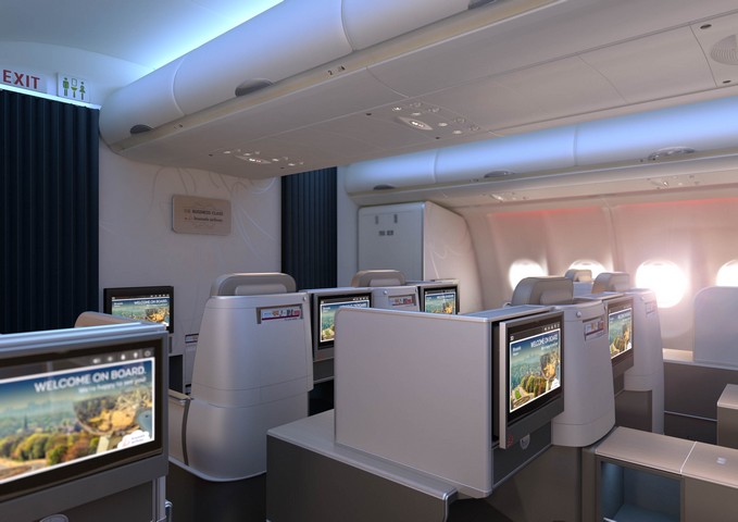 Neue Business-Class bei Brussels Airlines im Airbus A 330