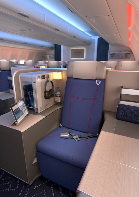 Neue Business-Class bei Brussels Airlines im Airbus A 330