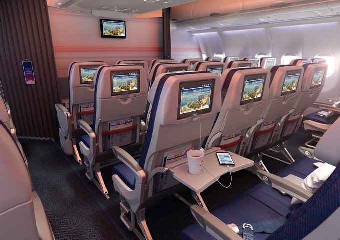 Neue Economy-Class bei Brussels Airlines im Airbus A 330