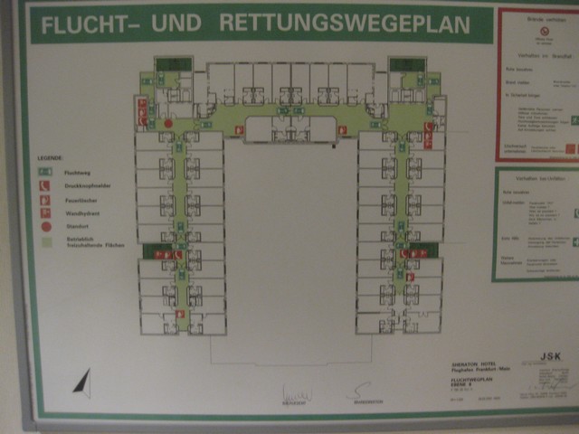 Zimmerplan im Kameha Grand Zürich