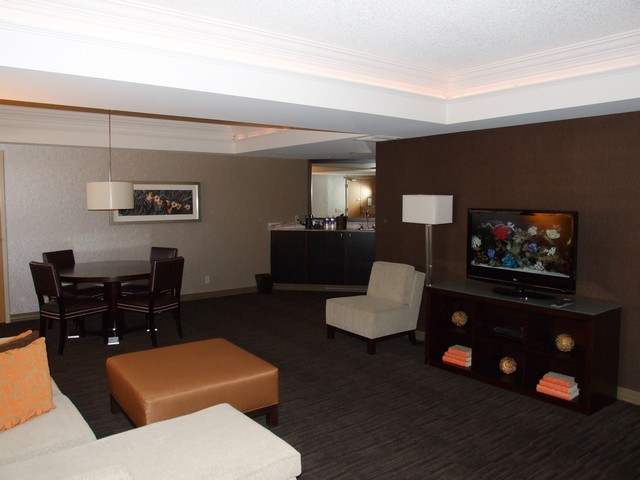 Wohnzimmer einer Executive Suite im Hyatt Regency Palm Springs