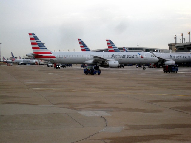 American Airlines Flugzeuge in Dallas Fort Worht (DFW)