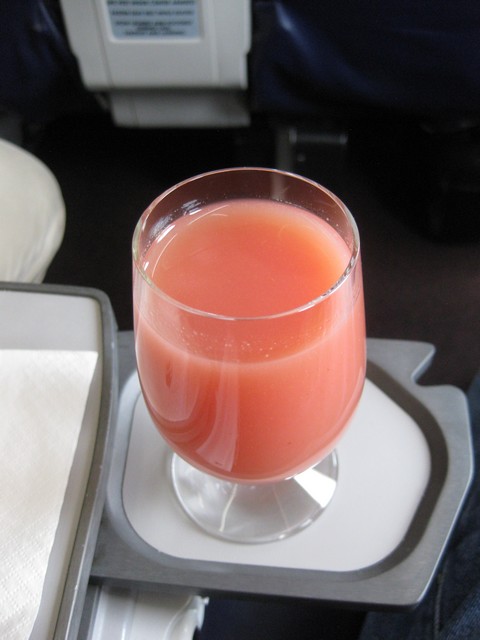 Pre-Departure Drink Business-Class / MH785 BKK-KUL