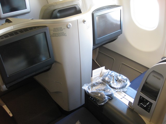 Business-Class Sitz / MH388 KUL-PVG