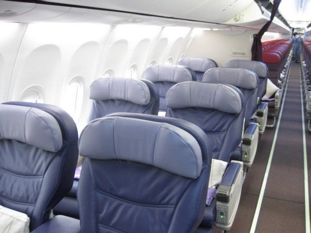 Business-Class Sitz / MH785 BKK-KUL