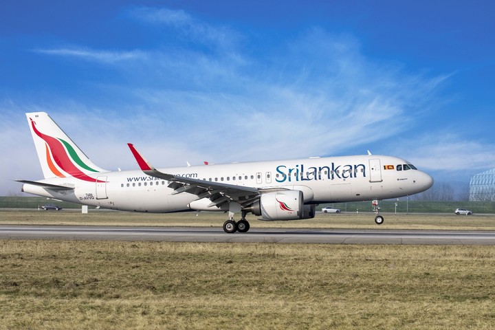 Sri Lankan Airbus A 320 Neo