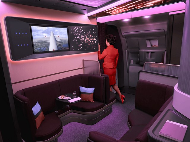 Die Neue Virgin Upper Class Im Airbus A350 1000 Von Virgin