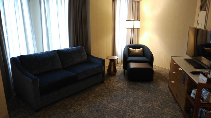 Renovierter Club Corner Room im Sheraton Grand Chicago