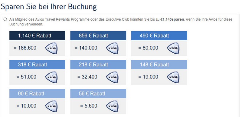 Sparmöglichkeit der Flüge mit British Airways in der Business-Class nach Peking und Shanghai