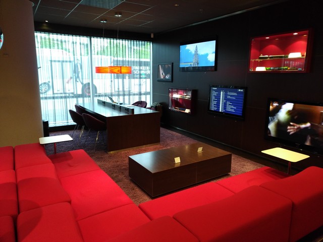 NS International Lounge am Flughafen Schiphol