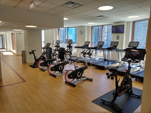 Fitnesscenter im Sheraton Grand Chicago