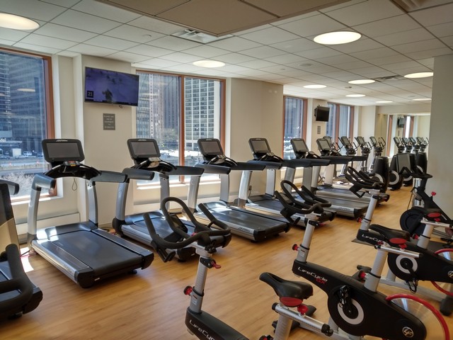 Fitnesscenter im Sheraton Grand Chicago