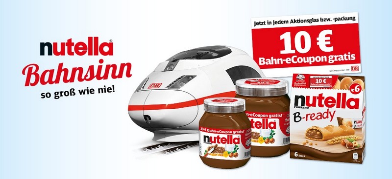 Nutella Bahnsinn Aktion