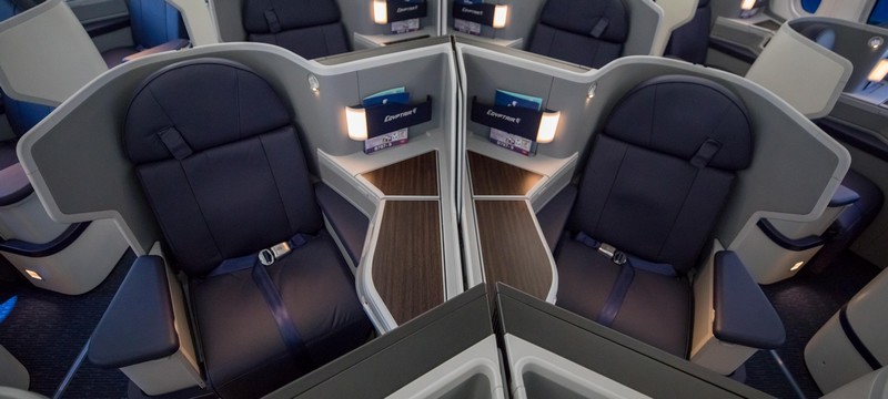 Neue Egyptair Business-Class auf der Langstrecke in der Boeing 787-9