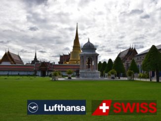 Lufthansa und Swiss nach Bangkok - Logo