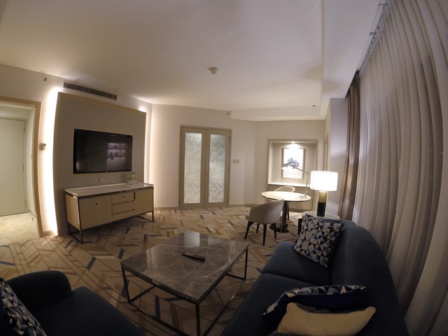 Wohnzimmer einer Suite im Sheraton Imperial Kuala Lumpur