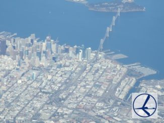 San Francisco mit LOT - Logo