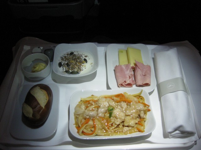 Frühstück Business-Class / LH778 FRA-SIN