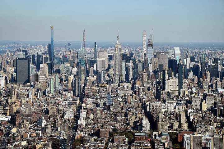 New York - Blick vom One WTC Observatory Deck