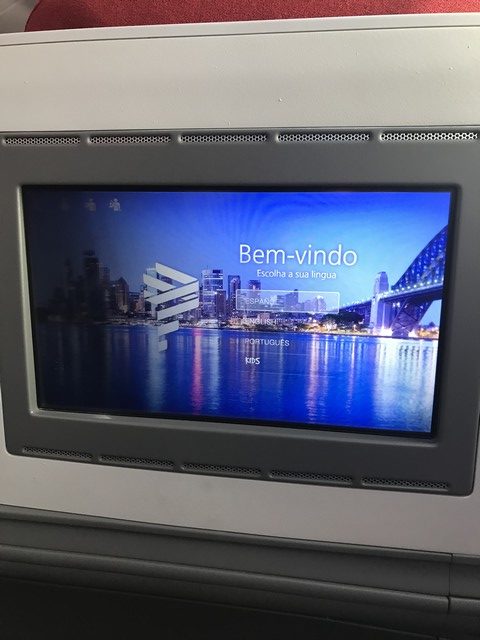 Monitor in LATAM Business-Class