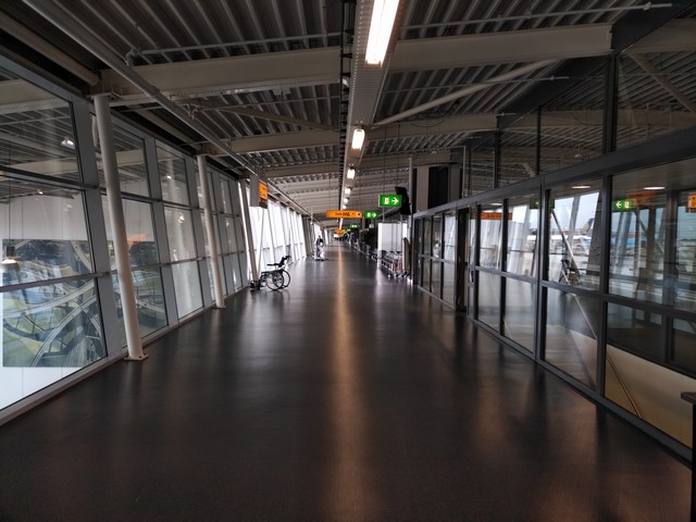 Terminal in Amsterdam Schiphol