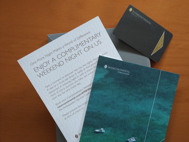 InterContinental Ambassador Weekend Voucher