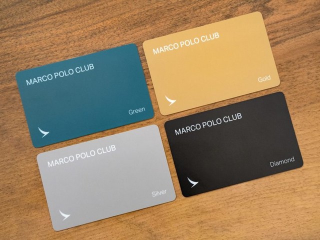 Cathay Pacific Marco Polo Club Karten