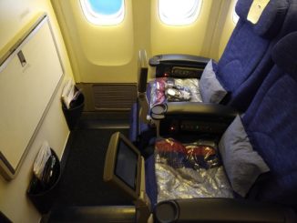 Premium-Economy-Class Sitz / BA9 LHR-BKK