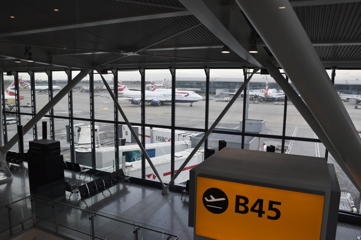 London Heathrow Terminal 5B / BA9 LHR-BKK