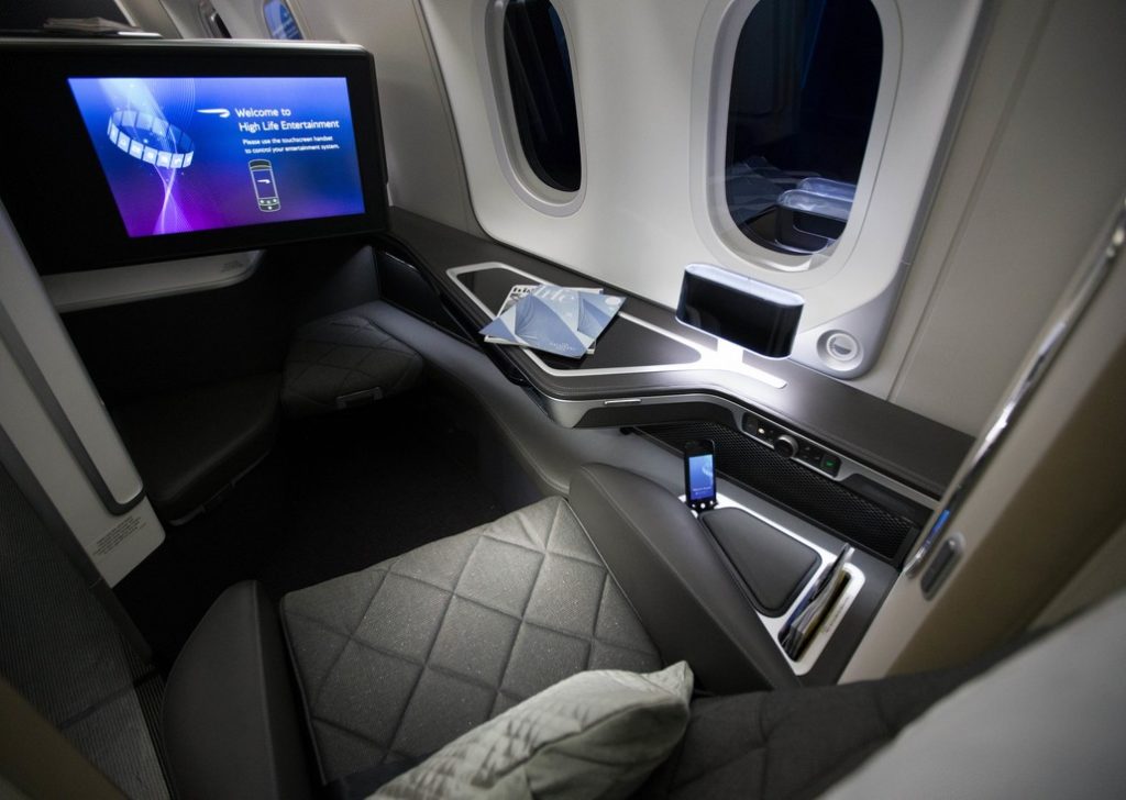 BA First-Class (Boeing 787-9)