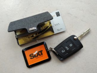 Sixt Mietwagenschlüssel